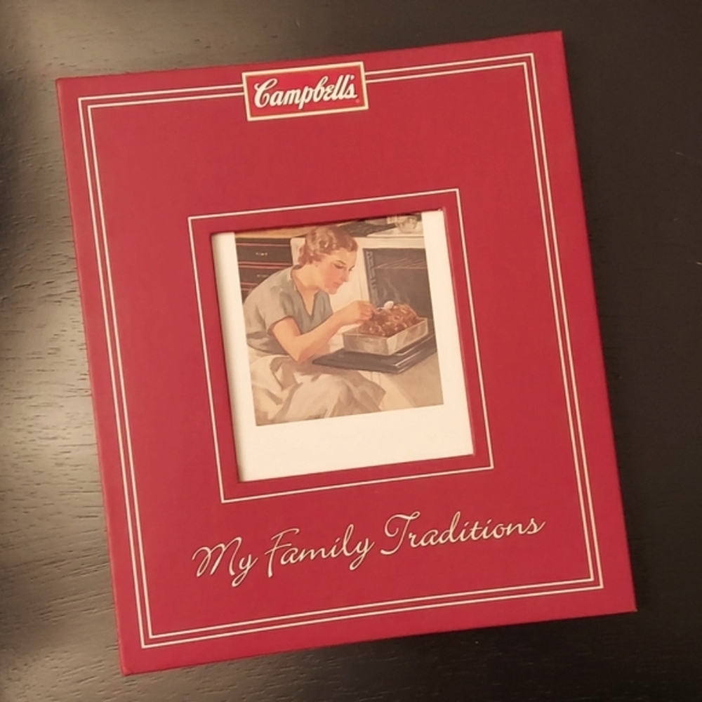Campbell's Soup Recipe Keepsake Binder